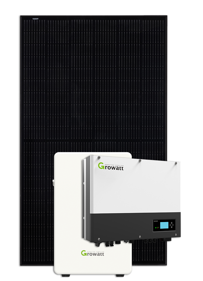 Solcelle pakke Hybrid 1-faset