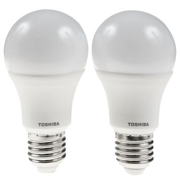 Toshiba LED pærer E27 8,5W Ikke dæmpbar 2-pak
