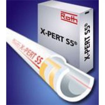 Roth X-pert S5 pex ø20mm gulvvarmeslange med 5 lag