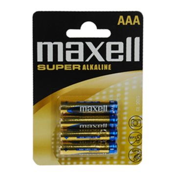 Maxell LR03 Batteri AAA - Pakke med 4 stk.
