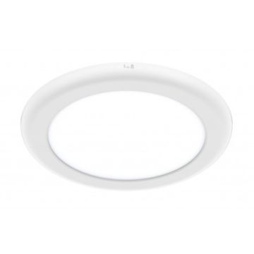 LED downlight rund hvid - Indbygget eller påbygget installation