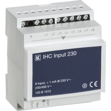 Ihc input modul 230v med 8 indg