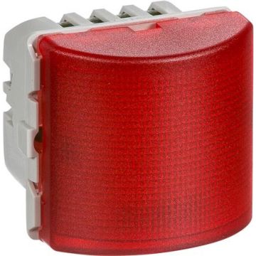 Fuga indsats rød signallampe LED med konstant/blink