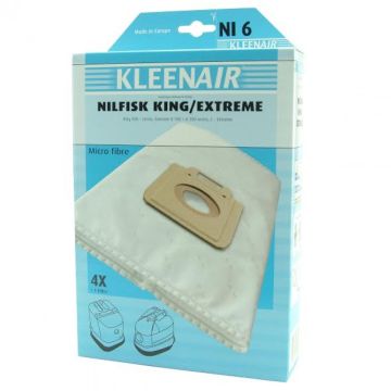 Kleenair NI 6 Nilfisk støvsugerpose + 1stk. filter