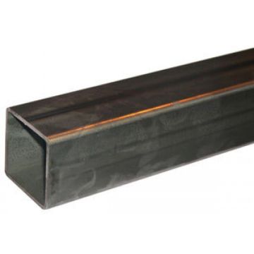 Hulprofil kvadratisk sort stålrør 2 meter
