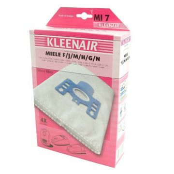 Kleenair MI 7 Miele støvsugerpose + 1stk. filter