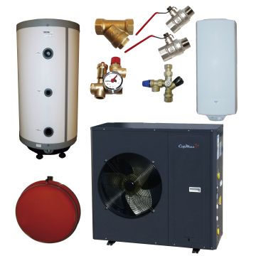 CopMax AS14 varmepumpesæt 200/37 liter Multitank