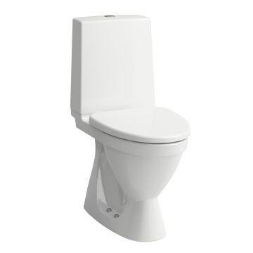 Laufen Rigo toilet med skjult S-lås excl. toiletsæde