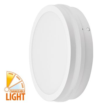 Ultraline LED CCT loftslampe IP54, 24W