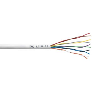 IHC kabel LINK-10 kabel (5x2x0,6 mm) Metermål, ingen returret