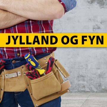Standard montering af luft/luft varmepumpe i Jylland og på Fyn