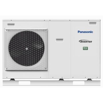 Panasonic luft/vand varmepumpe Aquarea monoblock 5 kW R32