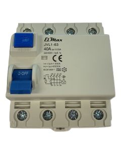 Fejlstrømsafbryder 40A HFI afbryder (RCD type AC)
