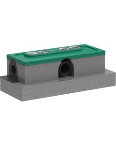 hansgrohe RainDrain uBox universal Vandret installation