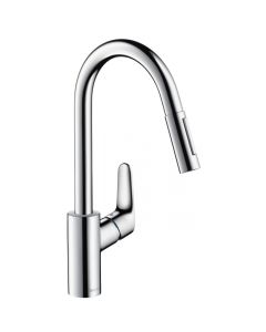 hansgrohe Focus M41 køkkenarmatur 240, med udtræksbruser krom