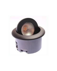 Punto 52 GRAFIT spot inkl. driver Sort IP65