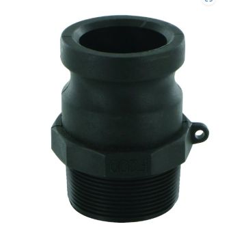 Camkobling han 3/4" nippel