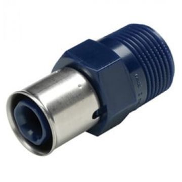 Wavin Tigris K1 overgangsnippel 1/2" x 20mm