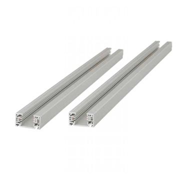 Square 1F 230v strømskinne Hvid