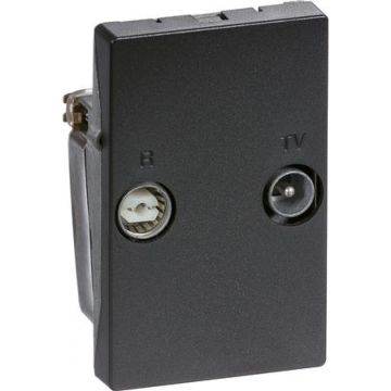 LK Fuga antenneudtag TV/R slutdåse TD260E 1½ modul