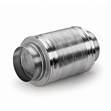 Lyddæmper i aluminium Ø150 mm