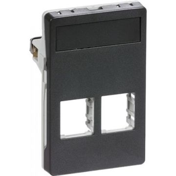 Actassi dataudtag T3 2xRJ45 1½ modul