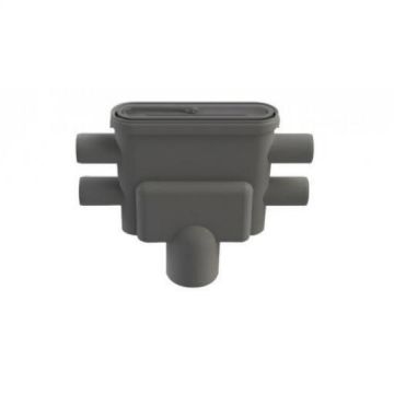 Unidrain udløbshus ø75mm 1414