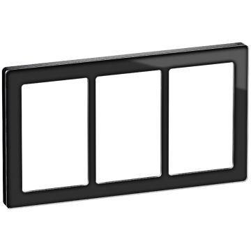 Fuga pure glas designramme 3 x 1½ modul