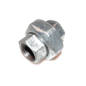 Galvaniseret union muffe/muffe