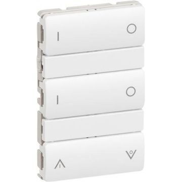 Ihc wireless lk fuga batteritryk 3 tangent hvid