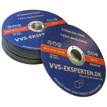 Skæreskive til vinkelsliber ø125mm / 1,0mm 25.stk