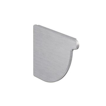 Rheinzink arkitekt endebund venstre 400 mm, zink