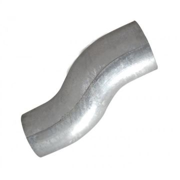 Stål sokkelknæ galvaniseret til 80 mm nedløb