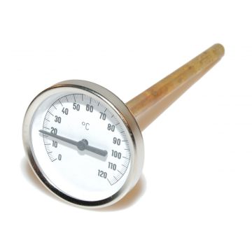 Skivetermometer 120° til akkutank