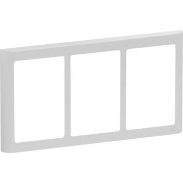 LK Fuga SOFT 63 designramme 3 x 1½ modul vandret