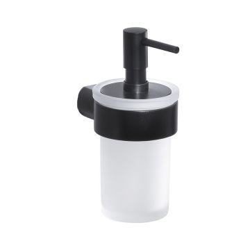 HeFe PIREN Sæbedispenser væghængt Mat sort