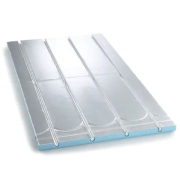 Varmefordelingsplade med isolering 25mm 3 Spor