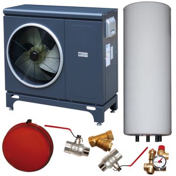 CopMax RS m/Akku tank 140Liter Varmepumpesæt