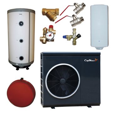 CopMax HS10 m/Multitank 200/37 L Varmepumpesæt