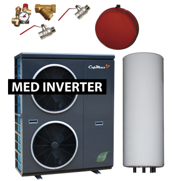 CopMax HS15V m/Akku tank 140 L Varmepumpesæt