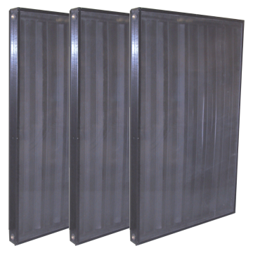 Calderas panel solfanger 3 stk. - Højeffektiv solfangerpanel