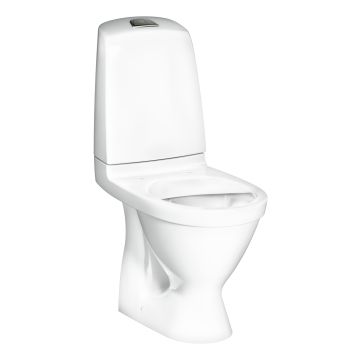 Gustavsberg Toilet Nautic 1510 skjult P-lås, Hygienic Flush