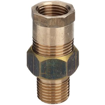 Rødgods union muffe/nippel 3/4" forskruning