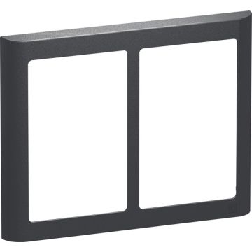 LK Fuga SOFT 63 designramme 2 x 1½ modul vandret