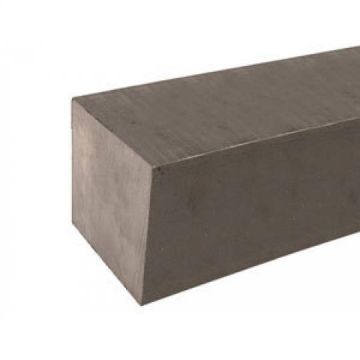 Firkantstål sort 10mm