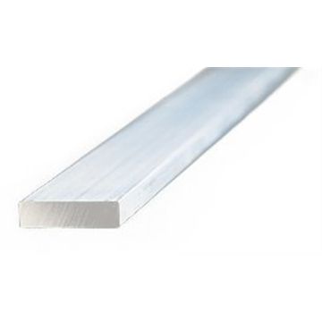 Fladstål aluminium 30/3mm 2 meter