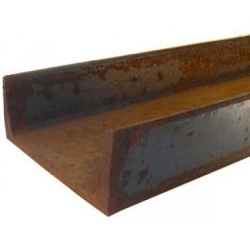 U-stål sort 40/20/5mm - 2 meter