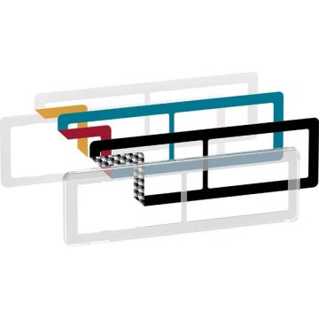 Fuga CHOICE design ramme Vandret 2 x 2 modul