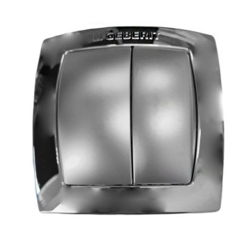 Geberit Prego pneumatisk indbygget betjening krom/mat