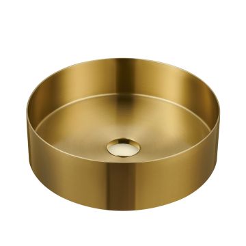 ZEN messing look rund håndvask til bordplade